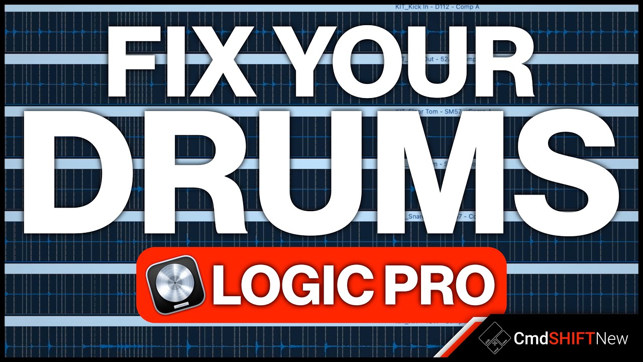 Editing, Comping and Quantising Multitrack Drum Recordings in Logic Pro&hellip; Groups and Quantise Lock