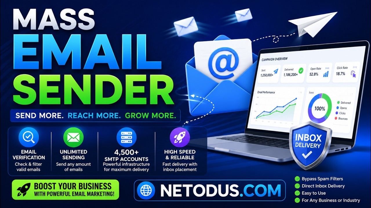 Top 5 Mass Email Sender Tools Review 2026 | Best Bulk Email Software