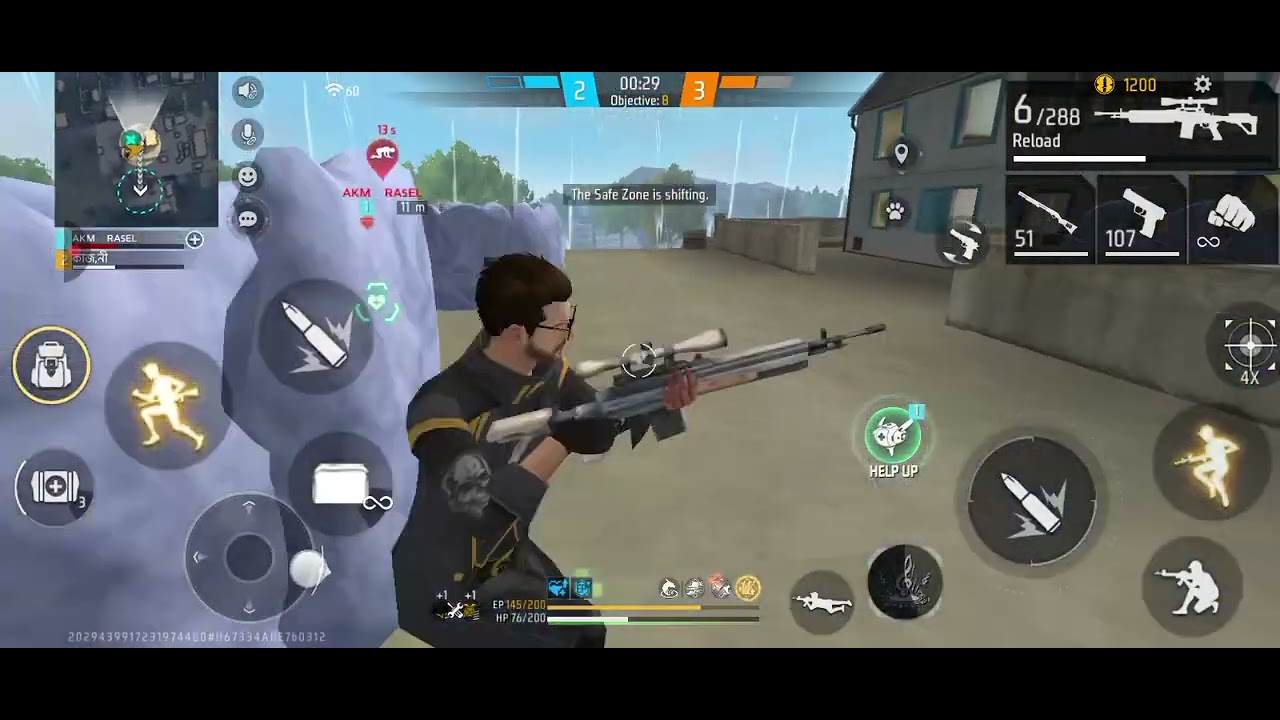 Free Fire Gameplay | Part - 34