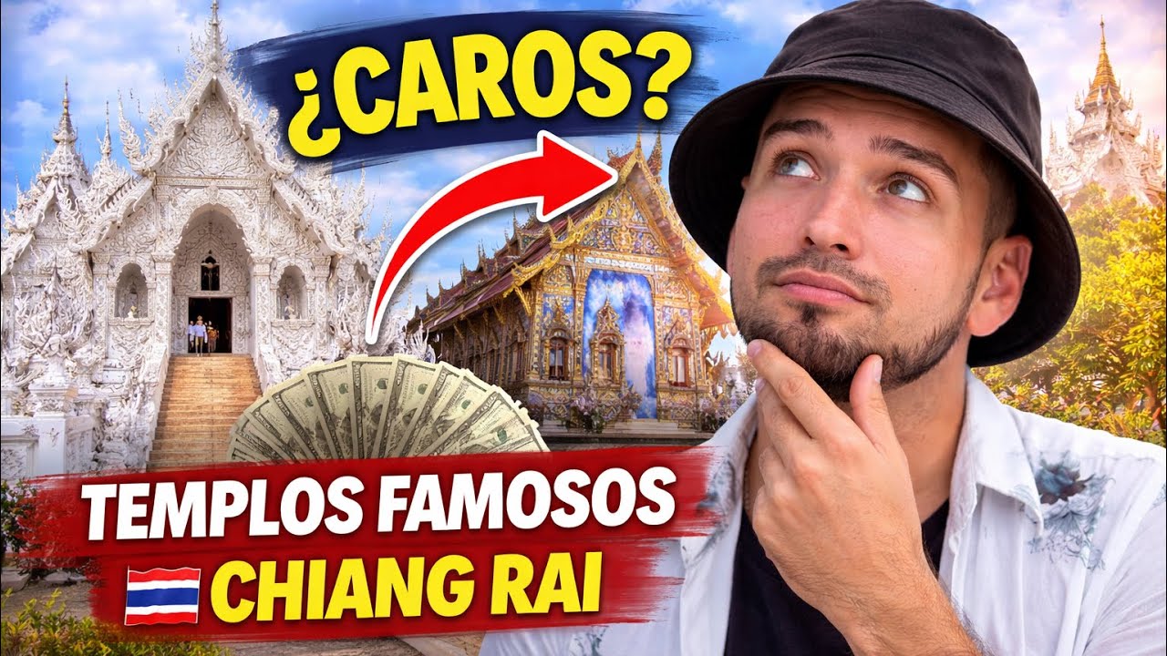 Los mejores templos de Chiang Rai🇹🇭 | Te cuento cuanto dinero gaste 
