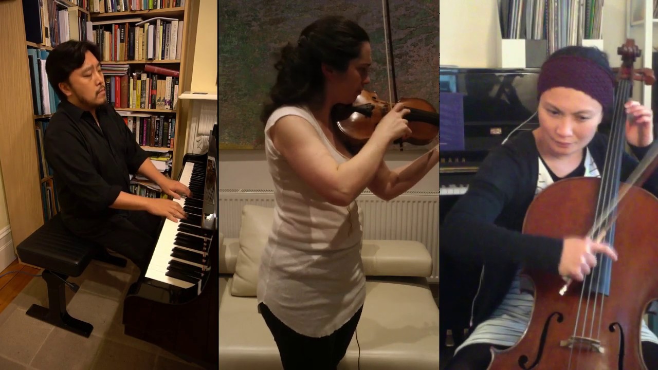 Frank Bridge - Minuet for piano trio (No.1 of Miniatures) ブリッジ：メヌエット
