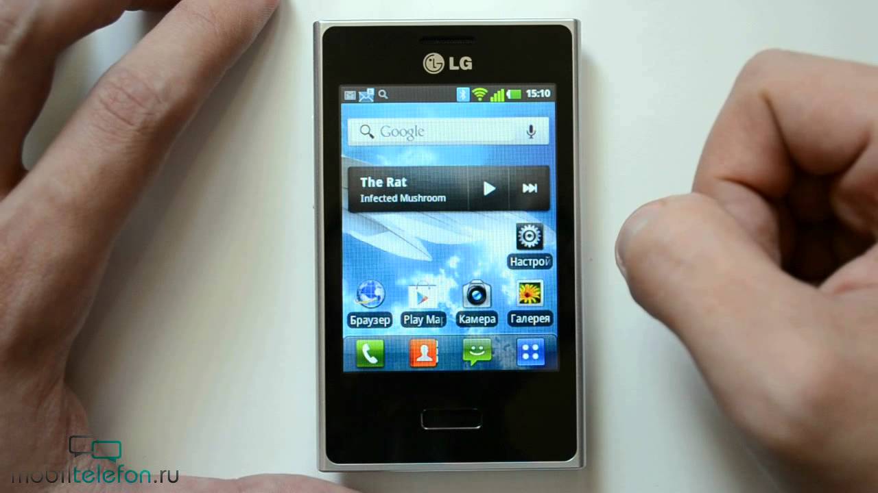 Обзор LG Optimus L3 (E400): дизайн, интерфейс, ПО (review)