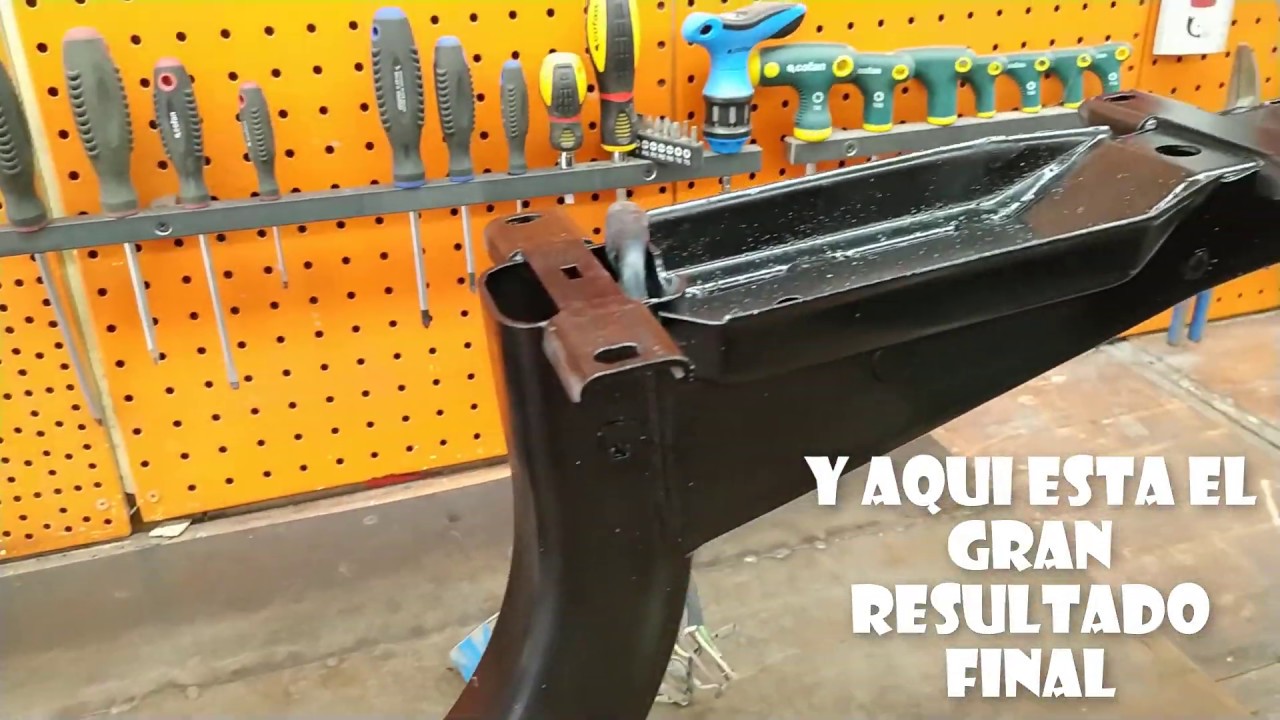 Restaurar el chasis de una moto Vespino con Pintyplus