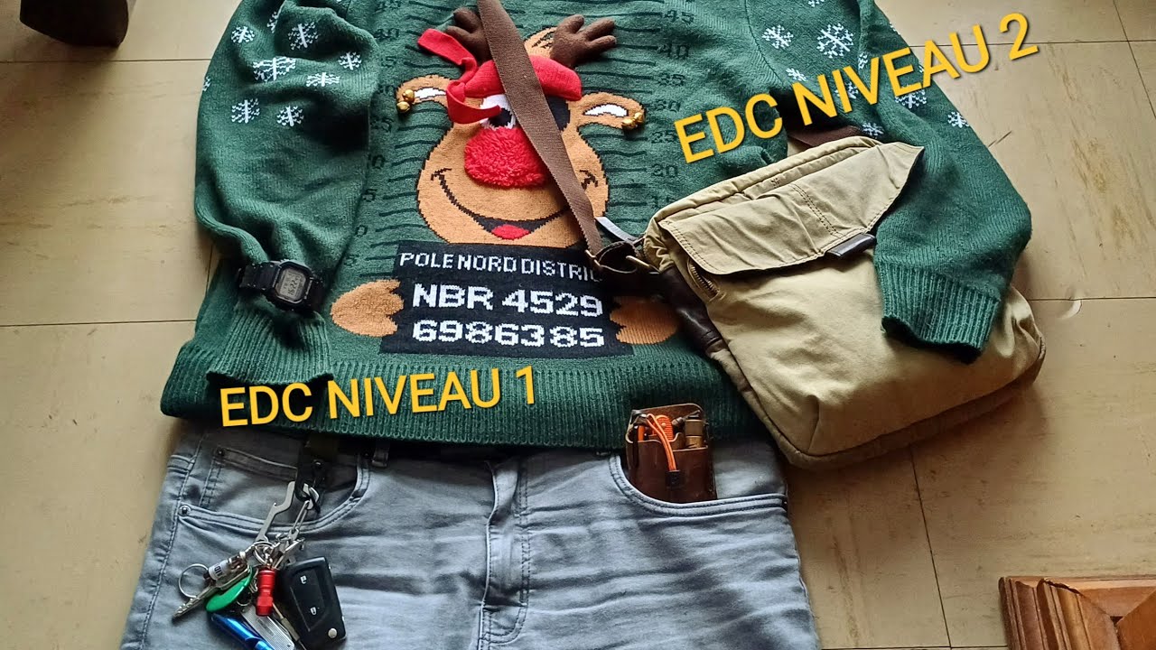 Revue de mon EDC  niveau 1 et 2 du moment.