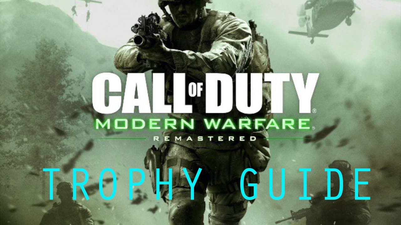 Weapon Master ALL GUNS ALL LOCATIONS Trophy Guide | Modern Warfare Remastered (CoD4 Remastered)