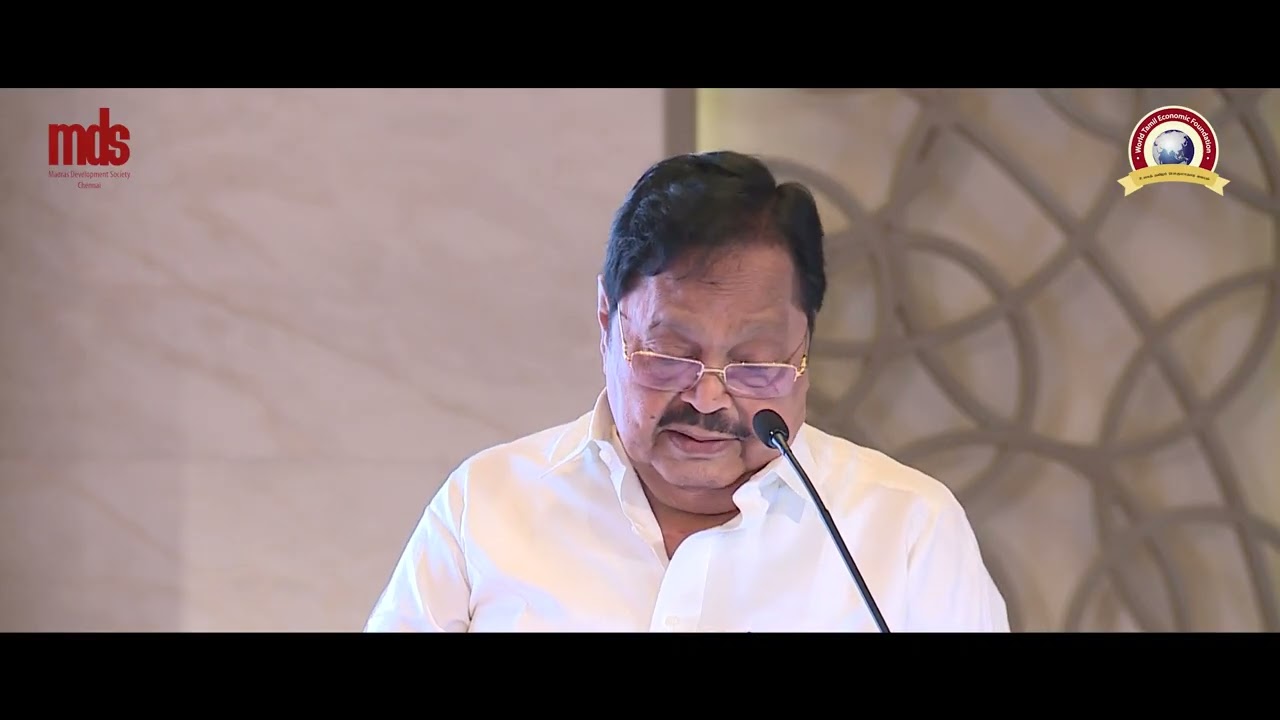 Special Address - Hon.Thiru. Durai Murugan - Gen. Secretary - DMK - 9th WTEC - Dubai