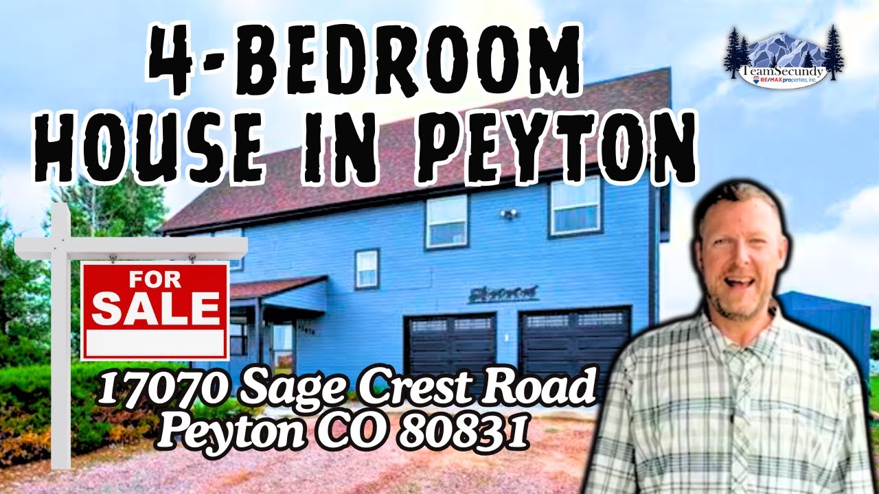 Beautiful Colorado Home with Land | 4 Bed, 3 Bath in Peyton