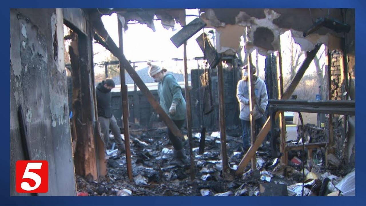 Family reflects on Crieve Hall house fire following ice storm