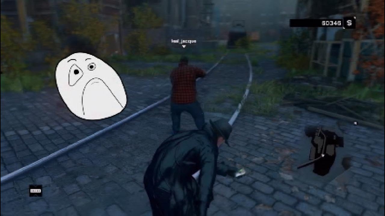 Lost The Online Race on Watch Dogs Then He Destroyed my Bike!