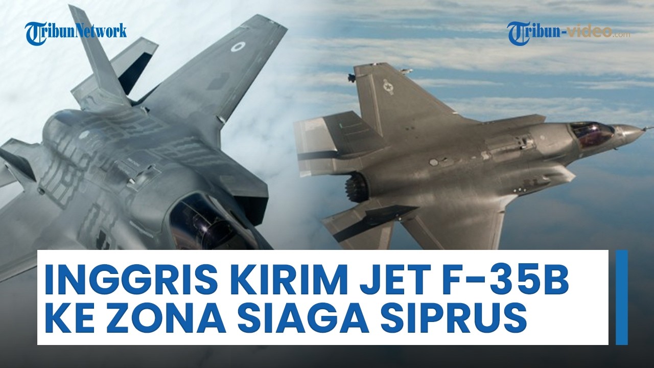 Siaga Perang! Inggris Kirim Enam Jet Siluman F-35B ke Zona Siaga di Siprus, Antisipasi AS Vs Iran