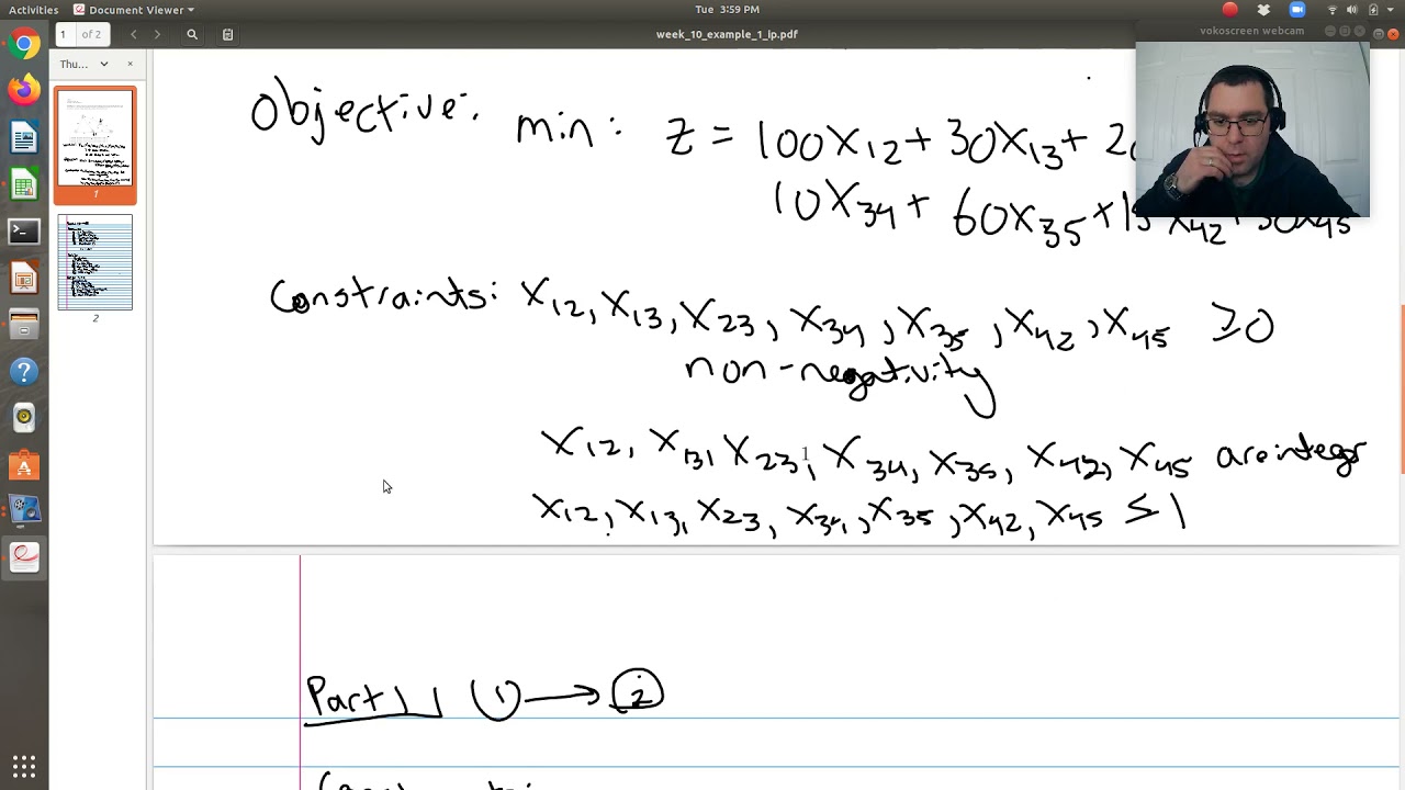 Network Model (Shortest Route) Example 1: LibreOffice Calc