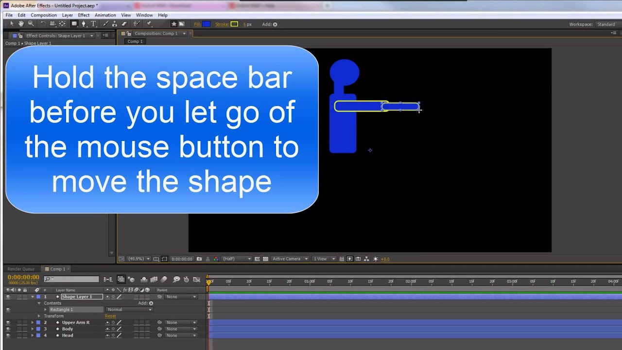 AE: Inverse Kinematic Character Animation
