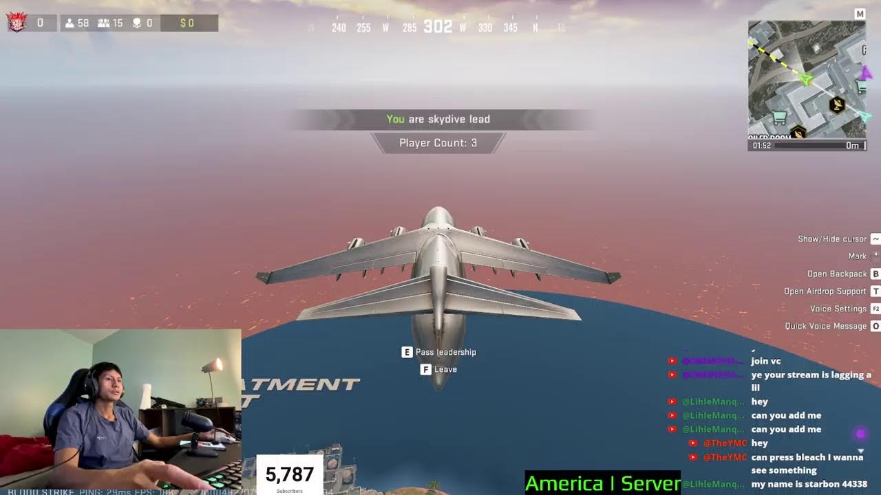 Gaming live Blood Strike