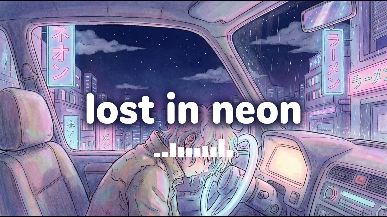 driving through the neon city with no destination | synthwave for late night drives