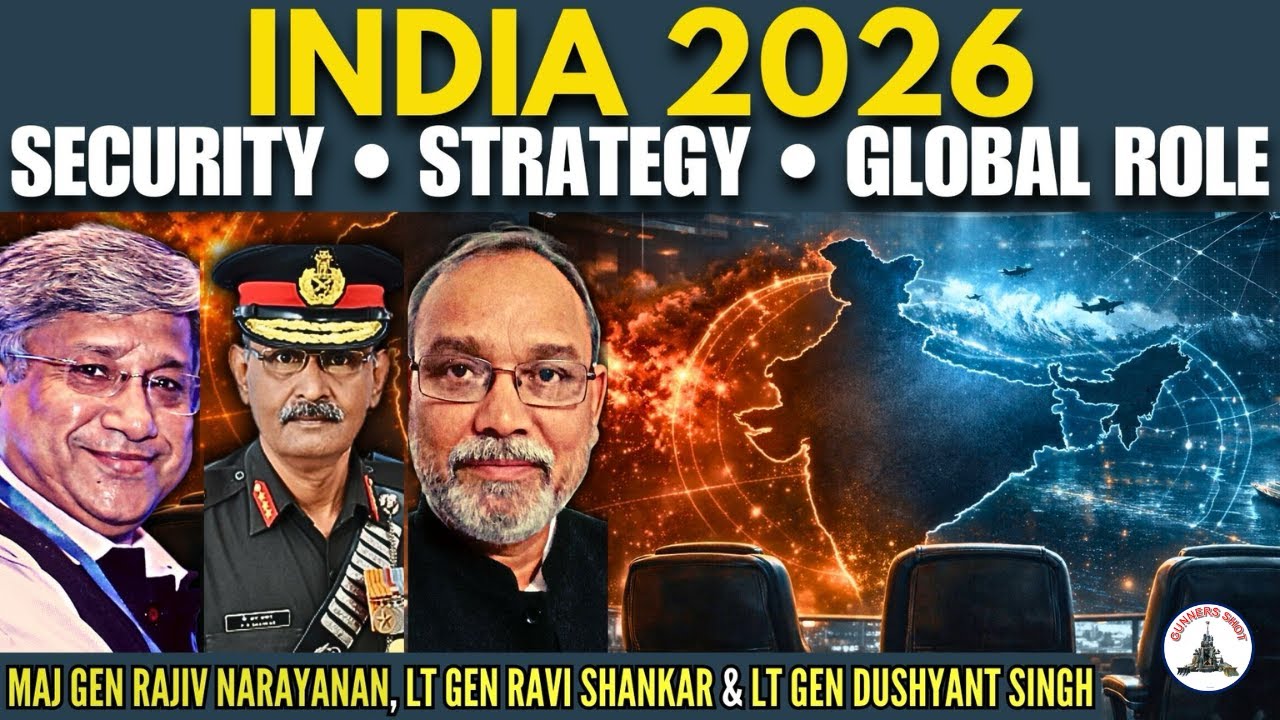 What Will Be India&rsquo;s Security Challenges & Global Role in 2026? &bull; #ThreeGoodGenerals
