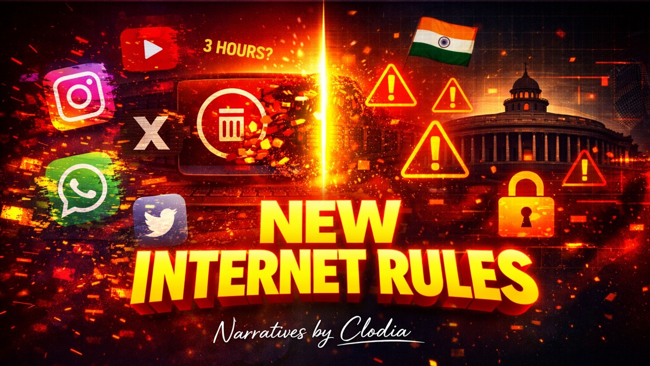 New Internet Rules in India - 3-Hour Delete Rule Explained (Truth You Must Know)