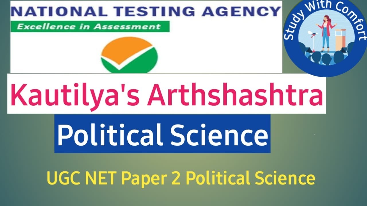 Kautilya's Arthashastra || UGC NET/JRF Political Science  #NETJRF #UGC #PoliticalScience