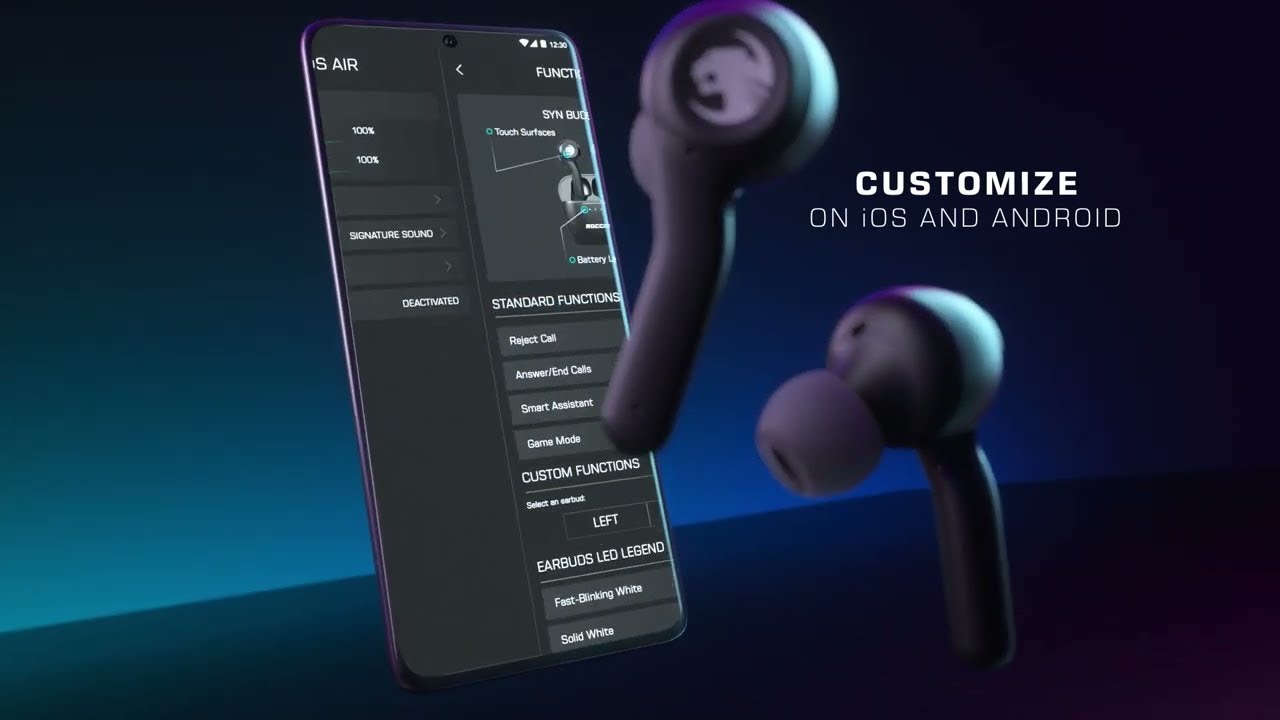Syn Buds Air Trailer | Multi-Platform Lifestyle In-ear Headset For Gamers