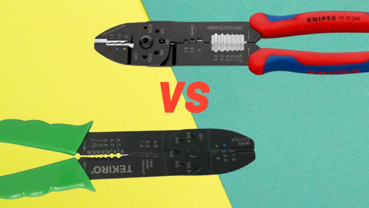 TANG CRIMPING TEKIRO VS KNIPEX | Mana yang lebih canggih?