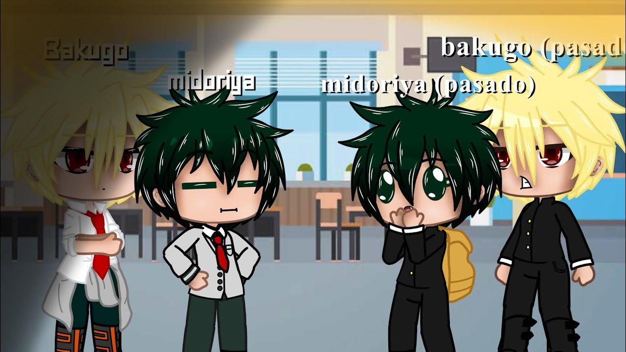 🍃Bakugo y Midoriya viajan al pasado 🍃          leer descripción