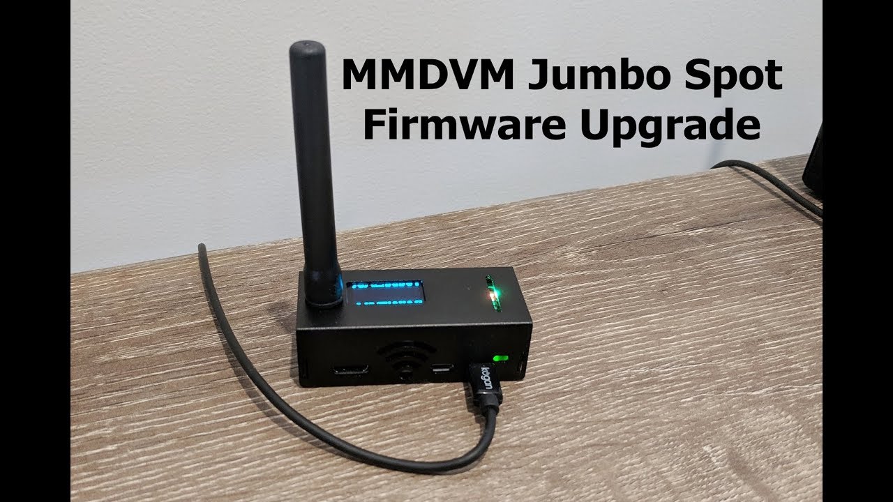 Обновление прошивки для точки доступа MMDVM Simplex — как это сделать.