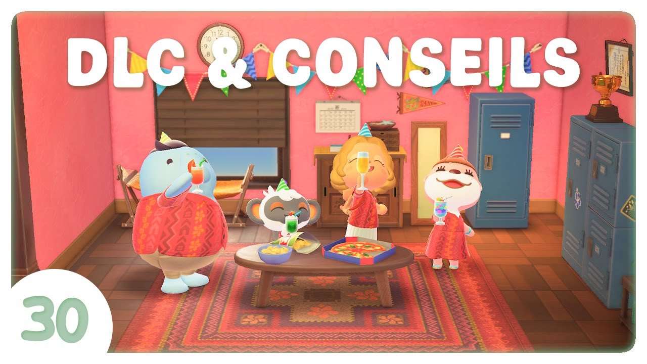 🏠 J'ai acheté le DLC + mes conseils ! #30 | Animal Crossing New Horizons