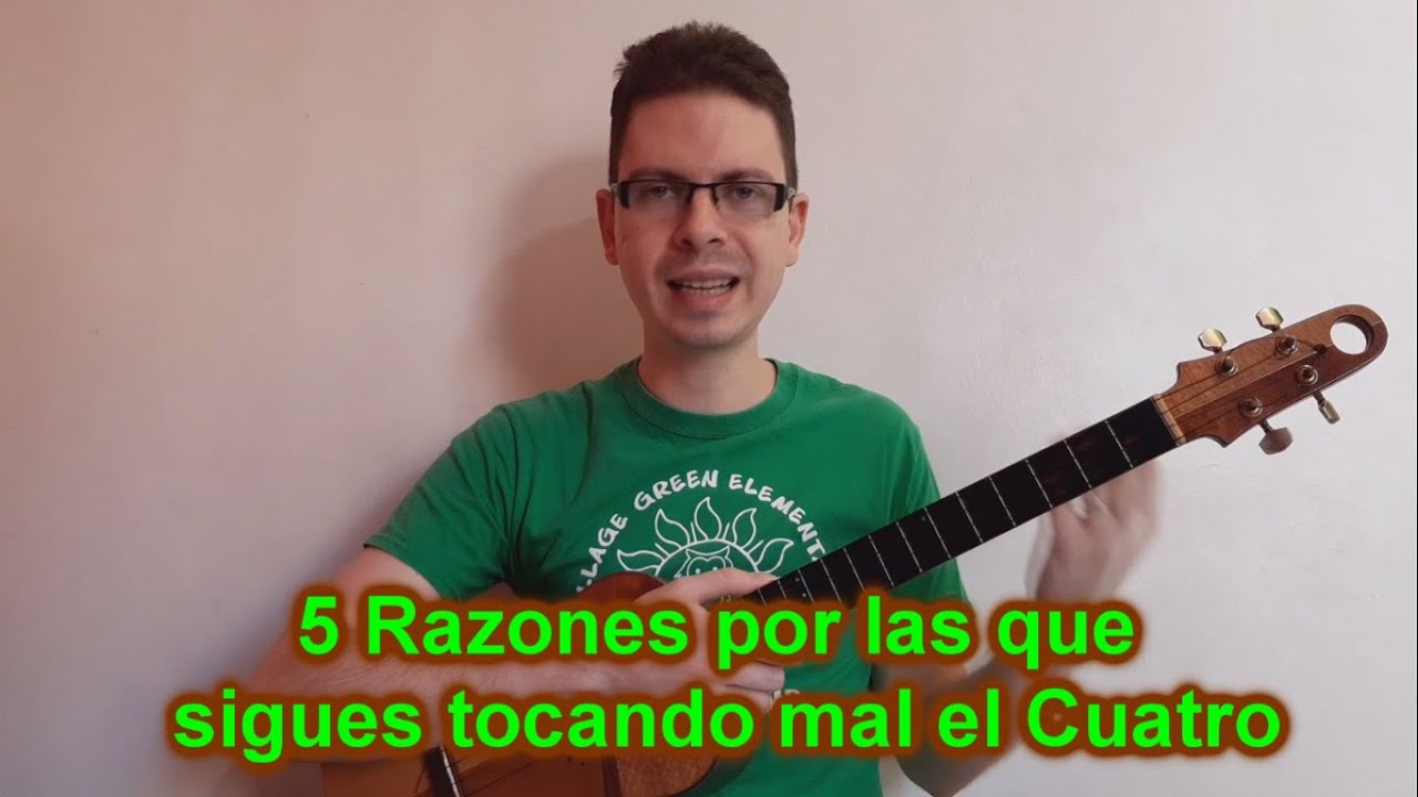 5 razones por las que sigues tocando mal el Cuatro