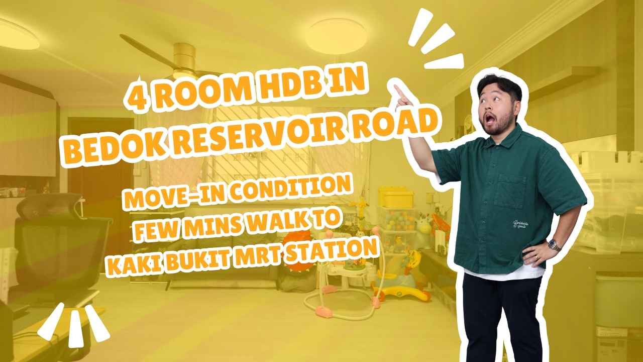 124 Bedok Reservoir Road | 4 Room HDB Home Tour | 904 Sqft | FOR SALE
