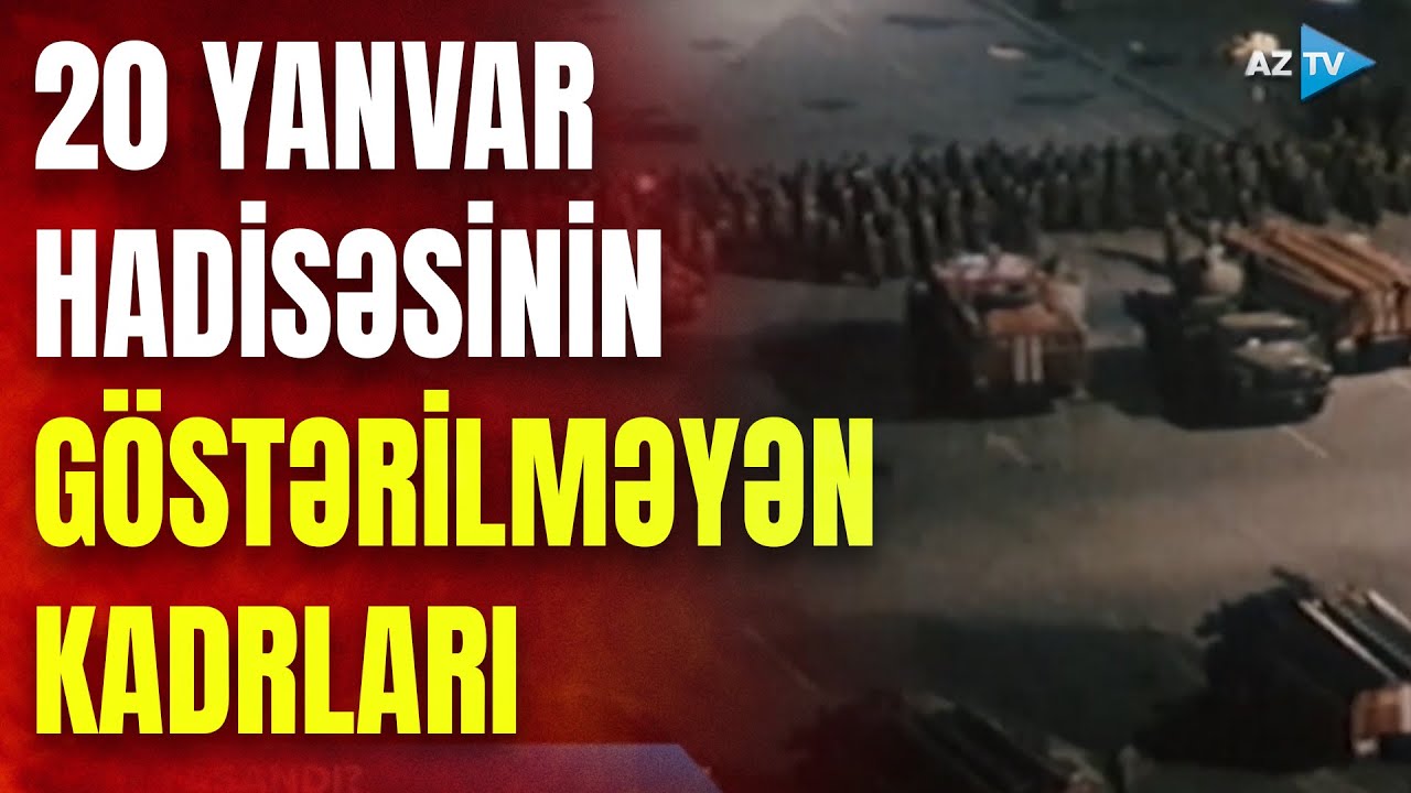 34 il əvvəl bu gün nələr yaşandı? - Qanlı yanvar gecəsinin heç yerdə görmədiyiniz görüntüləri
