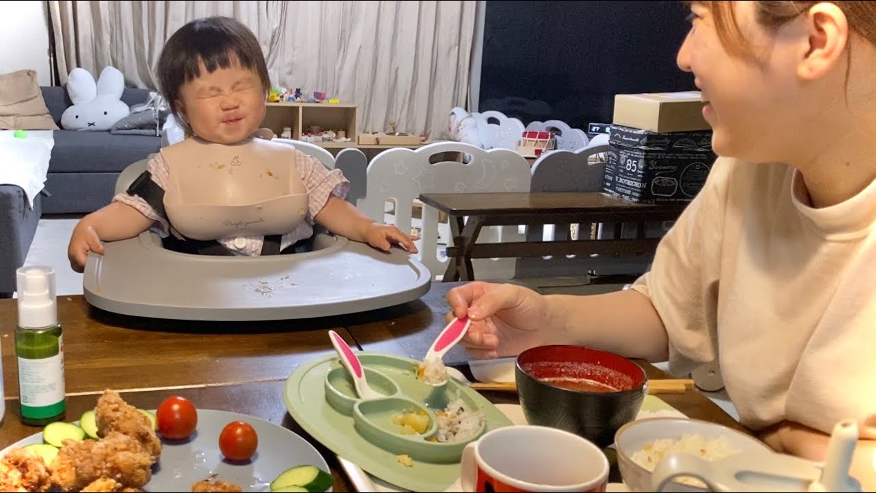幸せいっぱいのご飯タイム