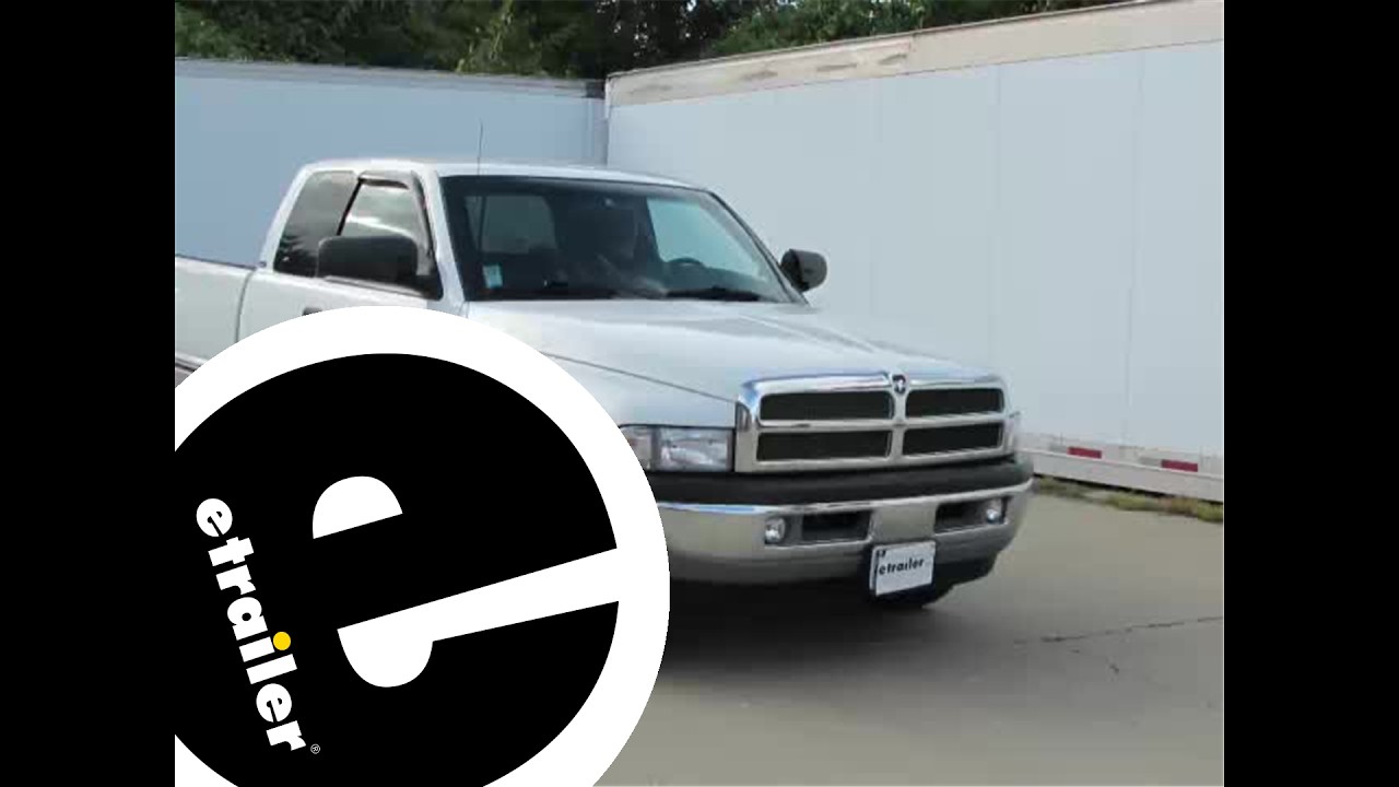 Installation of the Firestone Ride-Rite Air Helper Springs on a 1999 Dodge Ram Pickup - etrailer.com