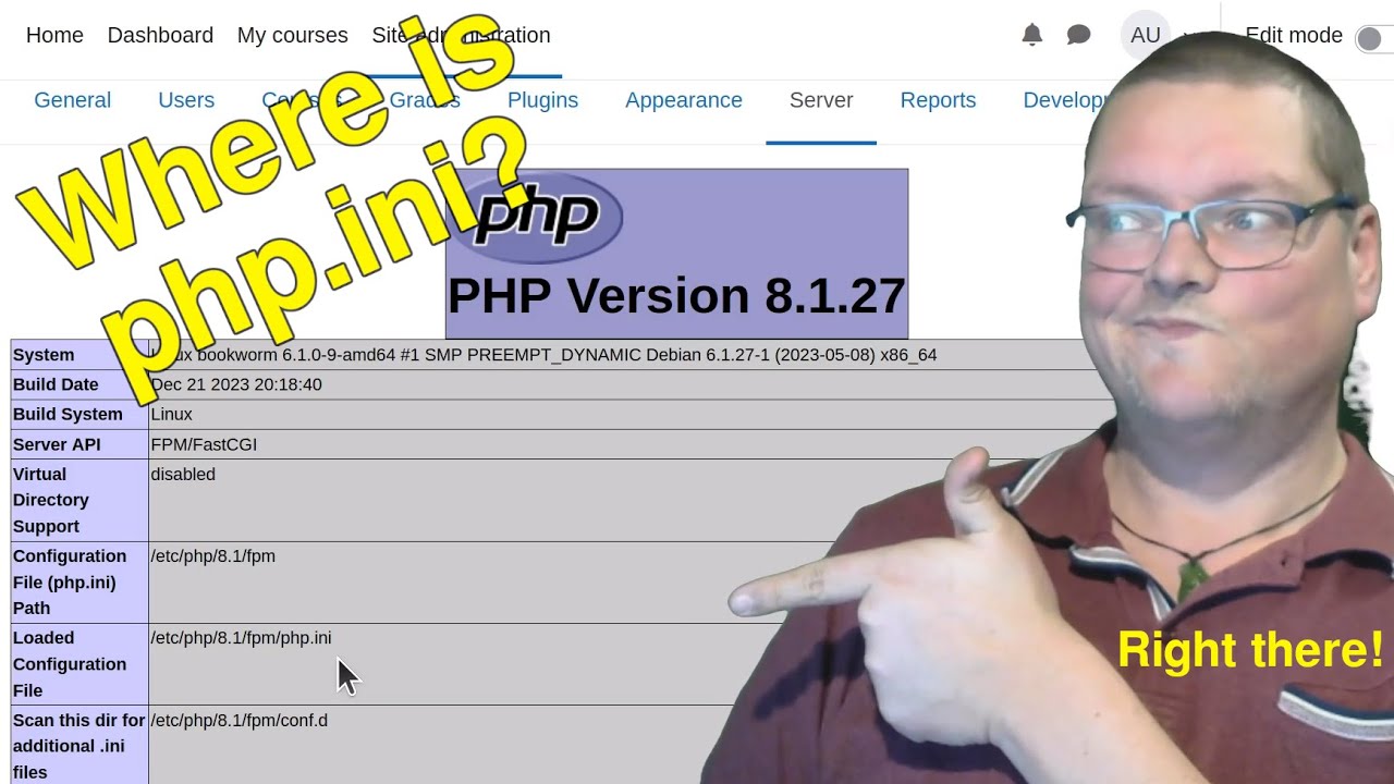Where art thou php.ini?