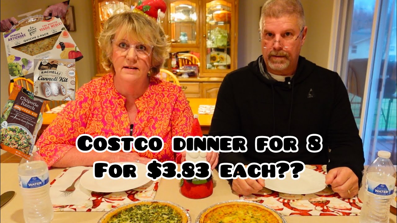 Chipotle Ranch Salad, Quiche & Cannoli for 8 for only 3.83 each??!!