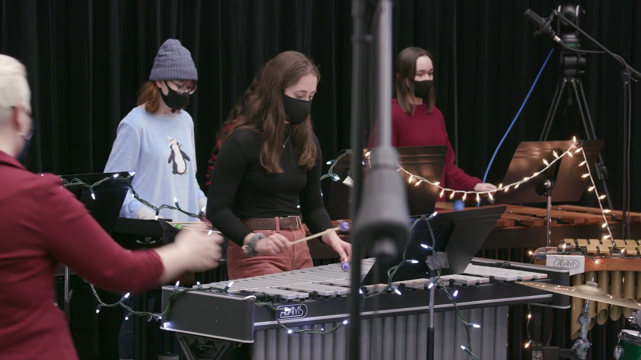 Silent Night performed by the University of Manitoba Percussion Ensemble