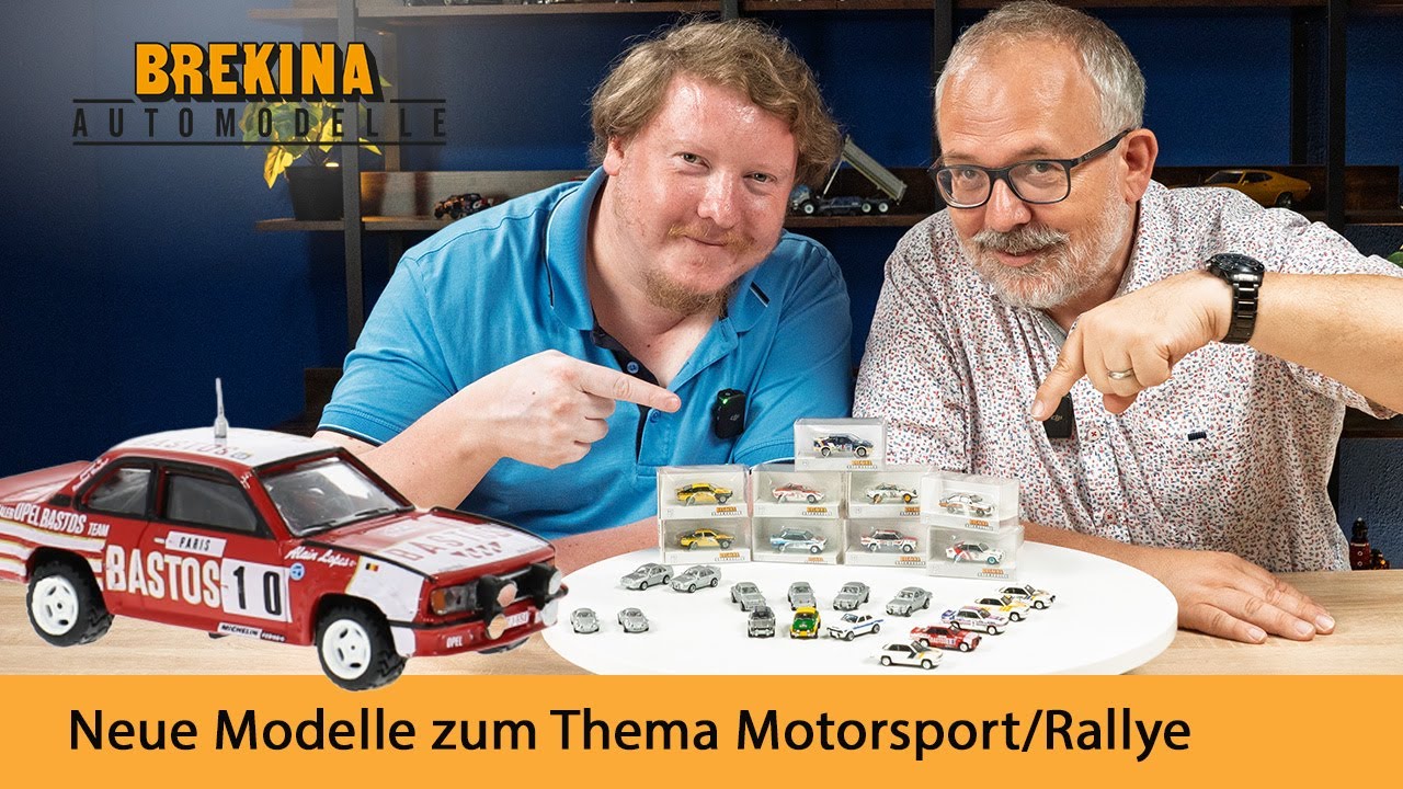 Rallye-Ikonen in H0: BREKINA überrascht mit detailverliebten Modellen!