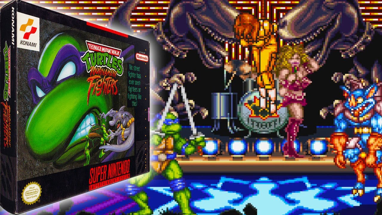 TMNT Tournament Fighters (SNES) - Story Longplay NO COMMENTARY