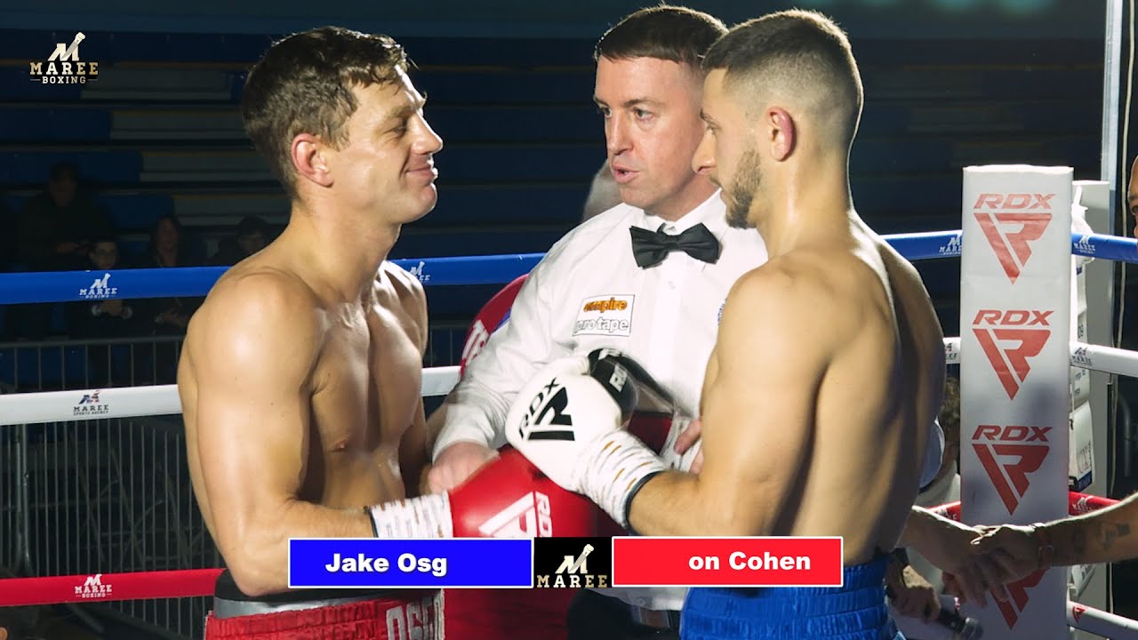 Jason Cohen vs Jake Osgood at Oldham Sports Centre (30.11.24)