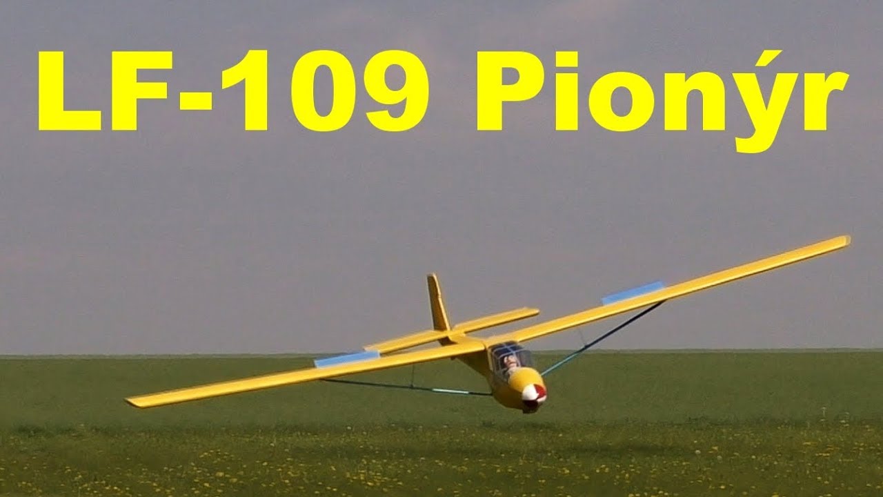 LF-109 Pionyr, scale RC glider, 2018