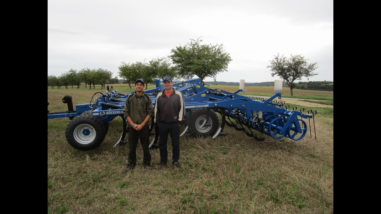 DEMCO Köckerling Vector 620 - zavedení nového stroje na farmě Tomáše Vaníčka - Hvožďany u Bechyně