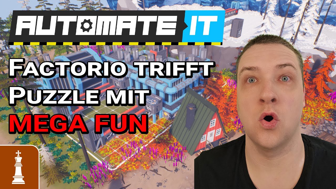 Factorio trifft Puzzle in Automate It und macht MEGA FUN! | WERBUNG