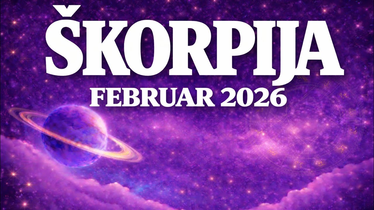 ŠKORPIJA 🦞 FEBRUAR 2026 🦞  Na svom putu bez kompromisa! 🥰🕊🫶🌿