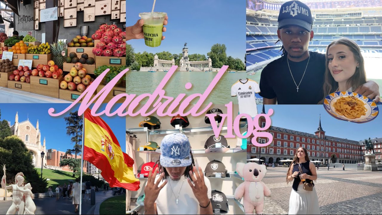 VLOG #1 : MADRID (food, activities, shopping, ...)