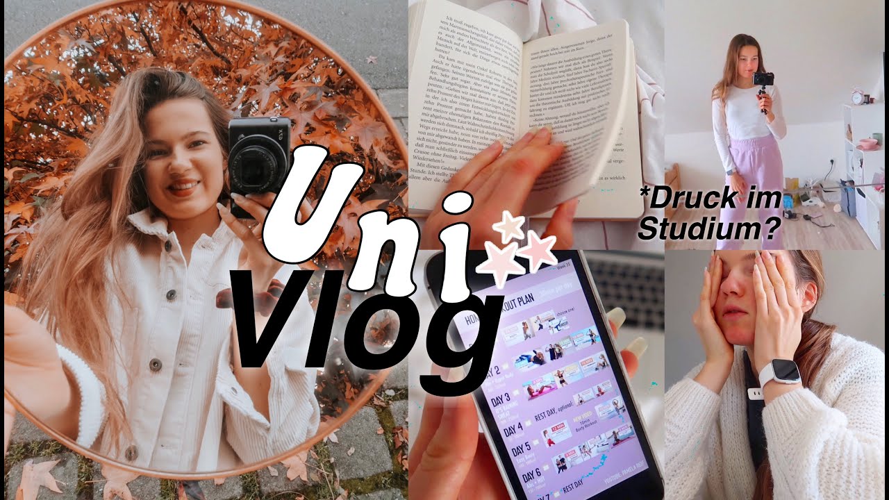 Produktiver UNI VLOG #3 - Vorlesungen, Talk über mental health im Studium, Haul