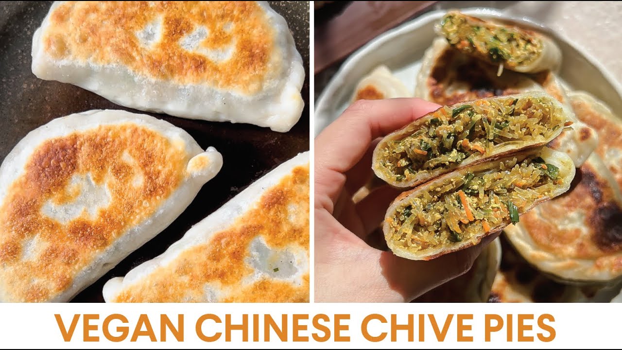 How to Make Vegan Chinese Chive Pies