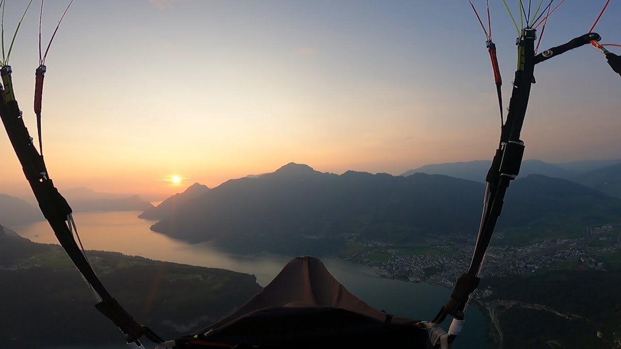 Paragliding Switzerland with the Arak Air | Evening flight at Fronalpstock