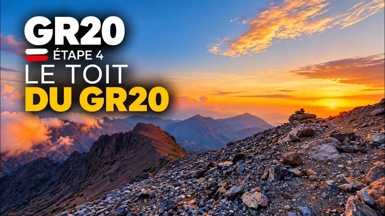 GR20 Etape 4 ASCO - Bergeries de Ballone - Brut d'aventure - Etape reine avec le sublime Mt CINTO