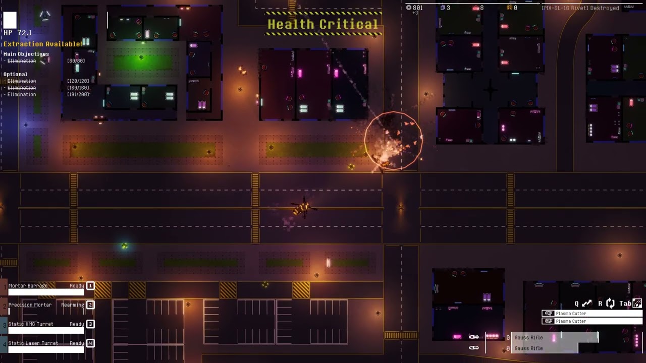 Mech Havoc: Plasma cutters save the day
