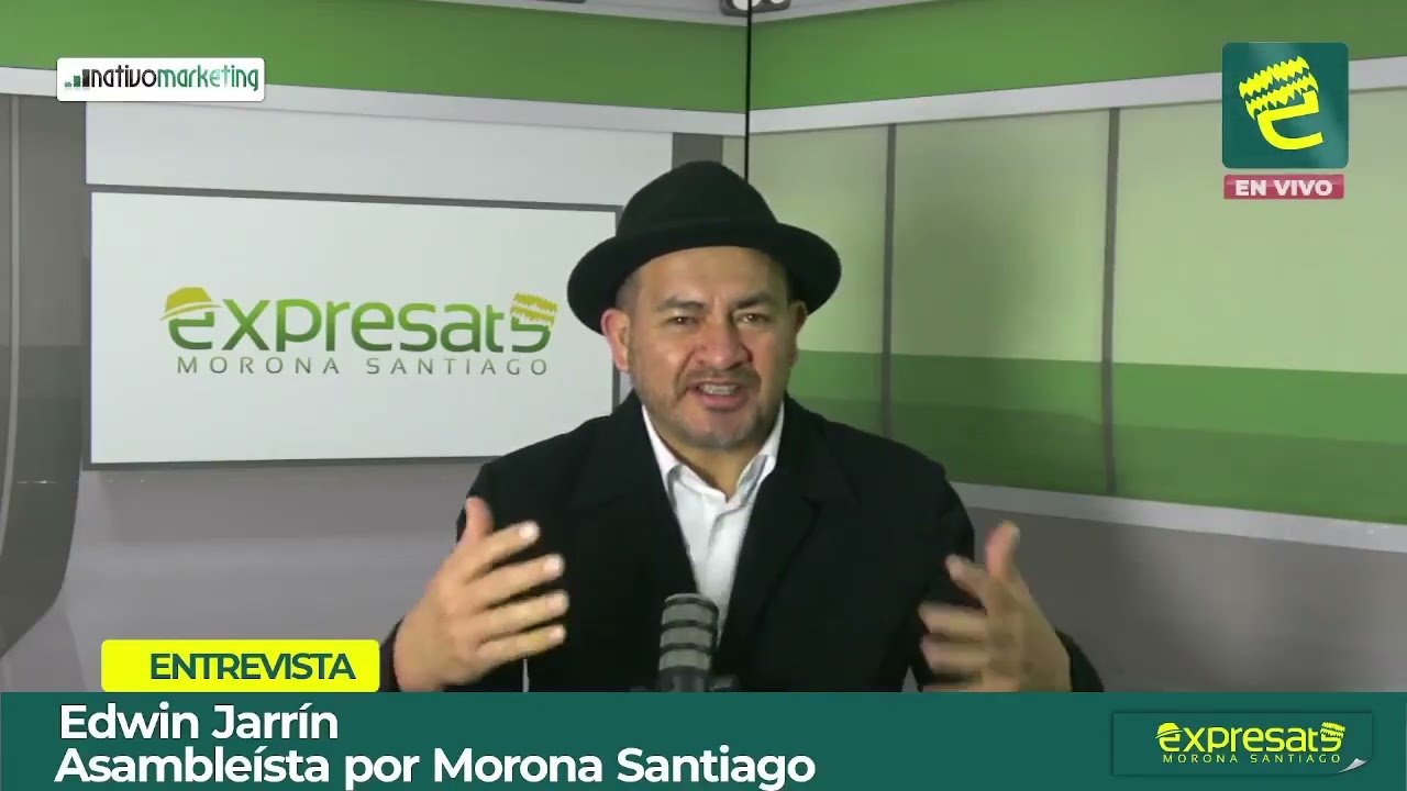 Entrevista: Edwin Jarrín Rivadeneira. Asambleísta por la provincia de Morona Santiago.
