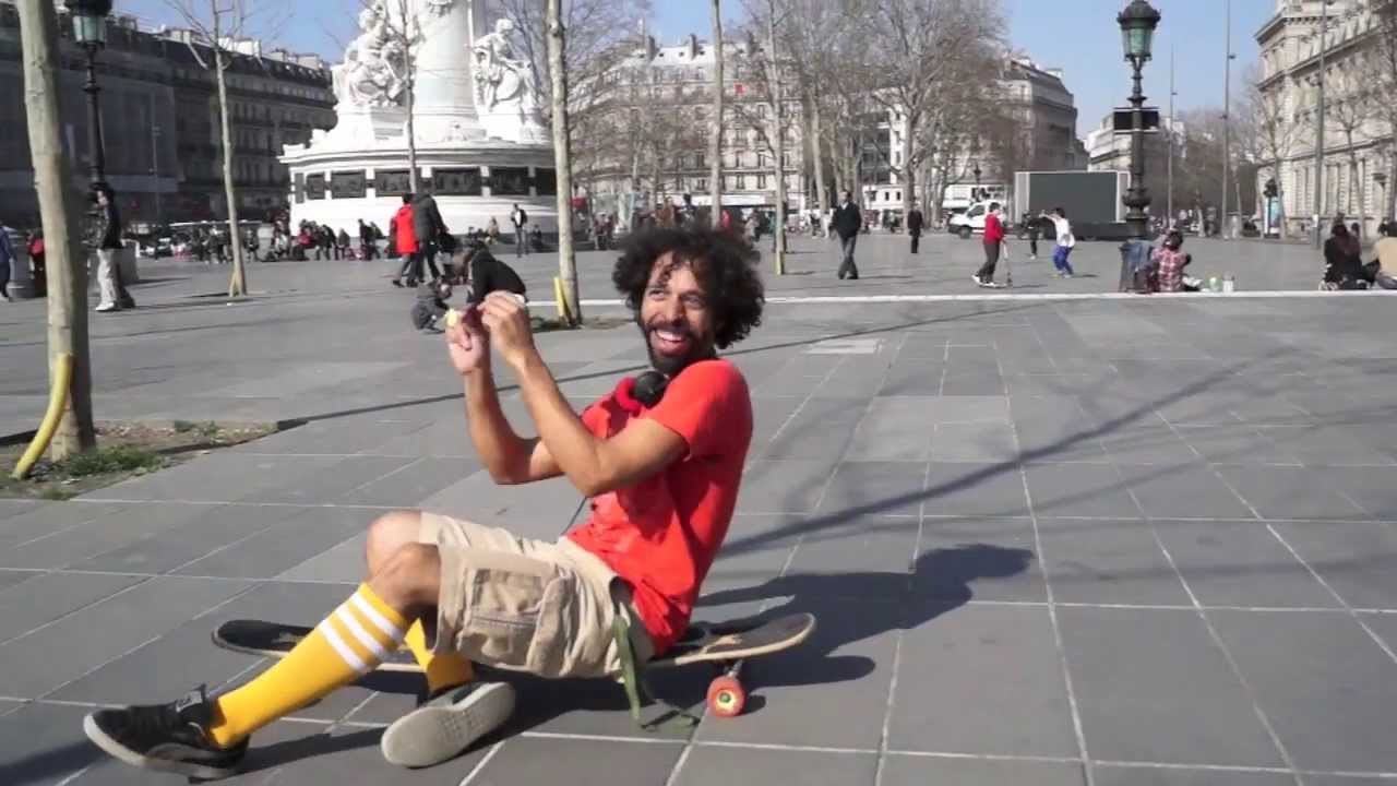 Longboard Paris : Happy