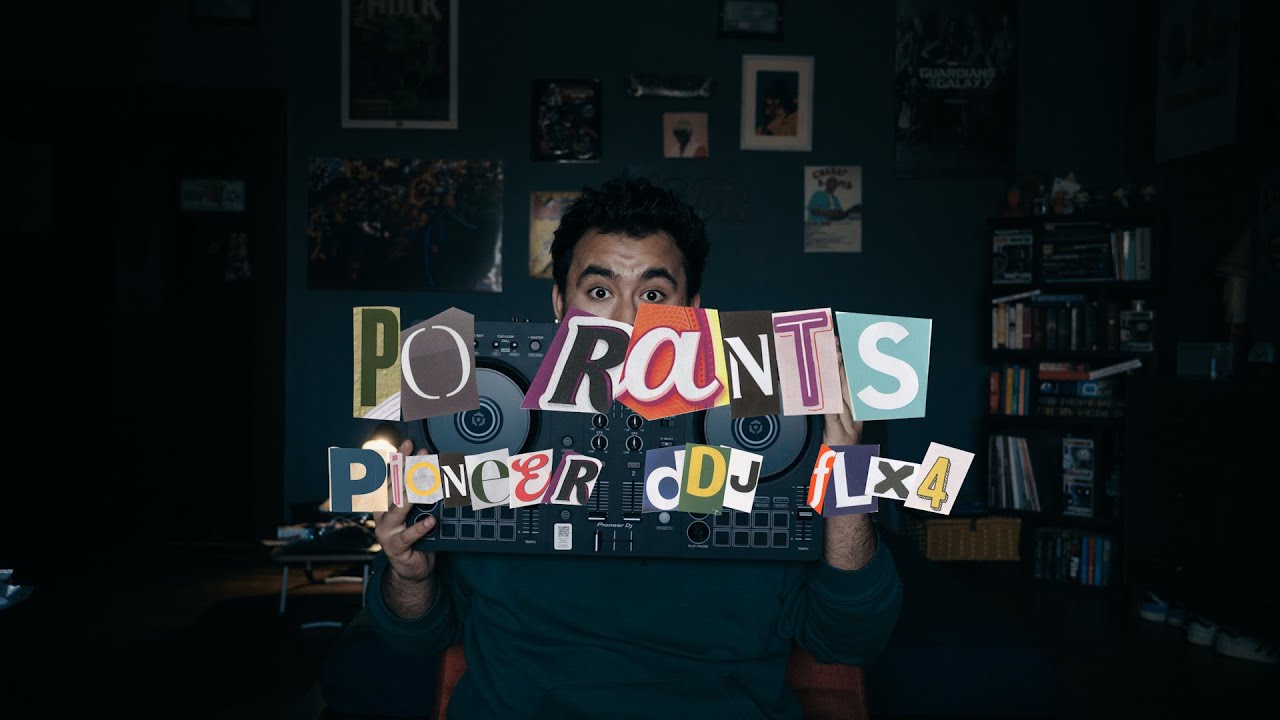 Unboxing Pioneer DDJ FLX4